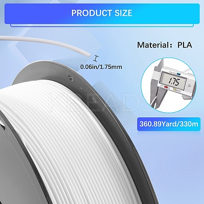 330M PLA 3D Printer Filament OCOR-WH0081-39B-1