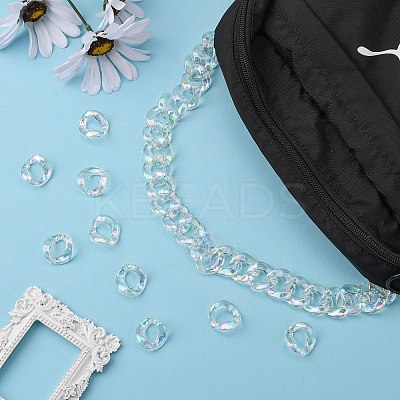 Transparent Acrylic Linkings Rings PACR-N010-035-1