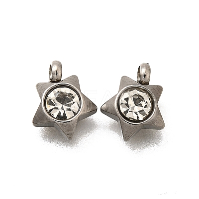 201 Stainless Steel Charms STAS-F311-06P-10-1