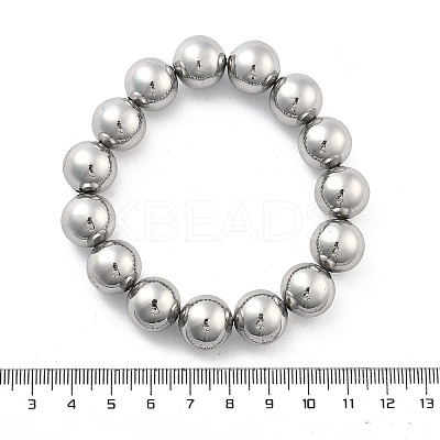 Brass Beaded Sretch Bracelets for Women BJEW-G736-13P-1