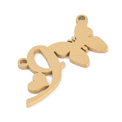 304 Stainless Steel Pendants STAS-L279-002G-I-1