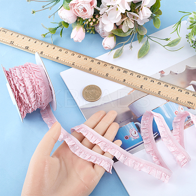 10 Yards Flat Chinlon Elastic Cord Trim OCOR-WH0070-75C-1