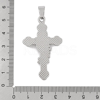 304 Stainless Steel Enamel Pendants X-STAS-D112-02P-1