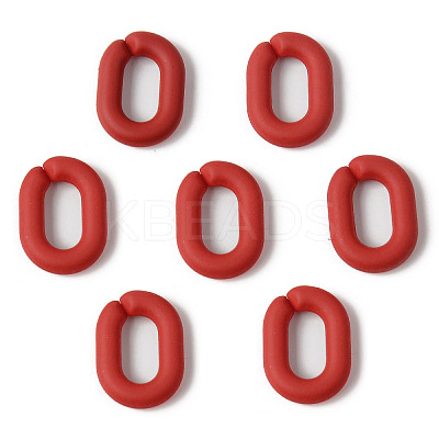 Rubberized Style Acrylic Linking Rings OACR-N011-005B-1