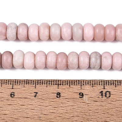 Natural Pink Opal Beads Strands G-N367-02A-02-1