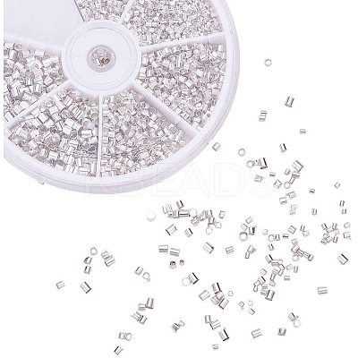 Brass Crimp Beads KK-PH0036-13-1