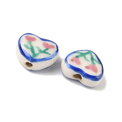 Handmade Porcelain Beads PORC-D011-01A-1