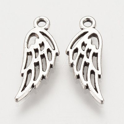 Tibetan Style Alloy Pendants TIBEP-S315-01AS-NR-1