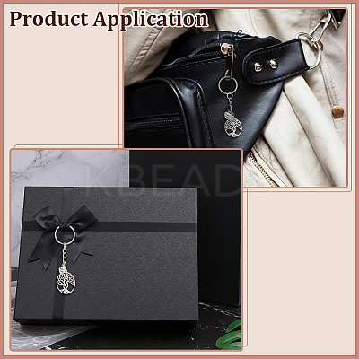 20Pcs Alloy Keychain KEYC-PH01578-1