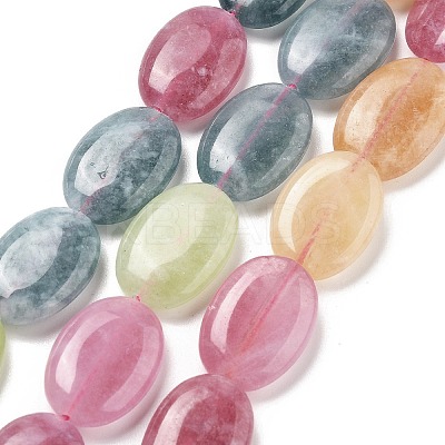 Natural Malaysia Jade Beads Strands G-K392-C01-13x18mm-1