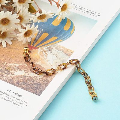 Acrylic Cable Chain Phone Case Chain HJEW-JM00480-02-1