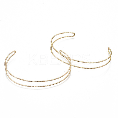 Brass Cuff Bangles Making X-KK-S354-279-NF-1