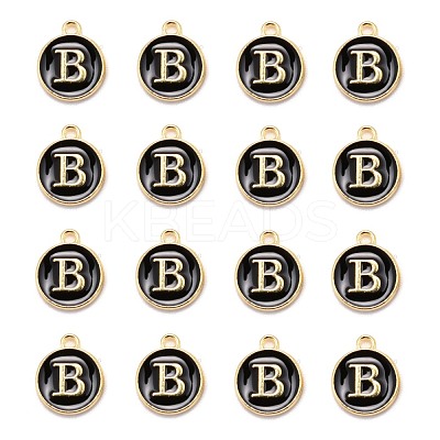 Golden Plated Alloy Charms ENAM-S118-02B-1
