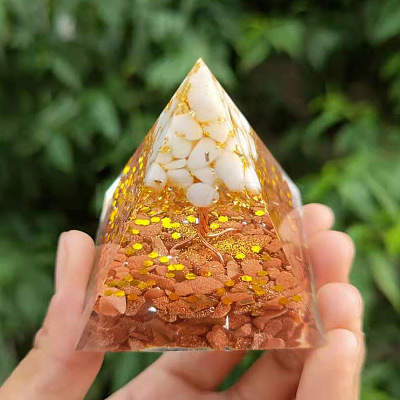 Orgonite Pyramid Resin Energy Generators PW-WGE9C45-02-1