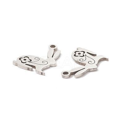 Non-Tarnish 201 Stainless Steel Pendants STAS-D451-16P-1