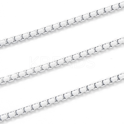 Spray Painted Stainless Steel Box Chains CHS-L027-13-1