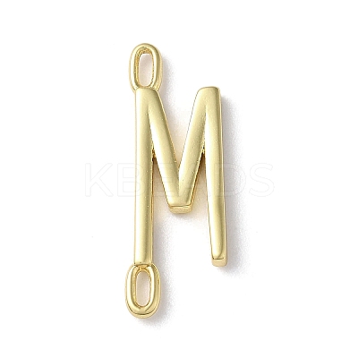 Rack Plating Brass Connector Charms KK-P245-07G-M-1