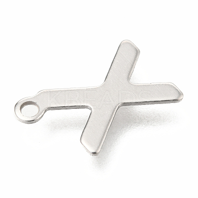 Non-Tarnish 201 Stainless Steel Charms X-STAS-C021-06P-X-1