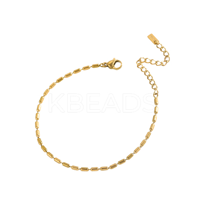 304 Stainless Steel Ball Chains Bracelets STAS-OY016-98G-1