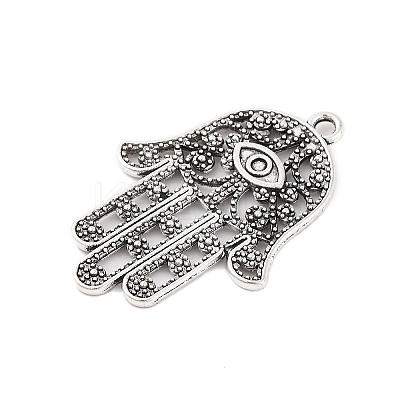 Tibetan Style Alloy Pendants TIBEP-ZN60334-AS-FF-1