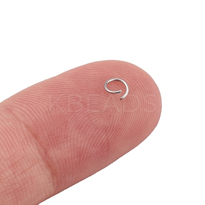 304 Stainless Steel Open Jump Rings STAS-YW0001-09P-1