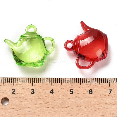Transparent Acrylic Pendants OACR-Z016-18-1