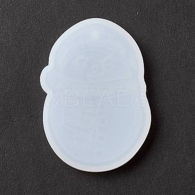 Christmas Theme DIY Snowman Pendant Silicone Statue Molds LS-DIY-K054-10-1