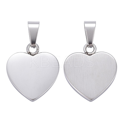 Tarnish Resistant Fashionable 304 Stainless Steel Stamping Blank Tag Pendants STAS-J002B-01-1