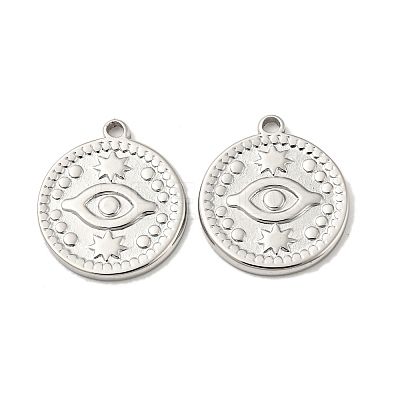 Non-Tarnish 304 Stainless Steel Pendants STAS-L022-188P-1