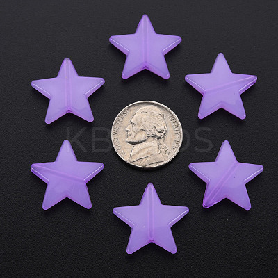 Imitation Jelly Acrylic Beads MACR-S373-90-E04-1