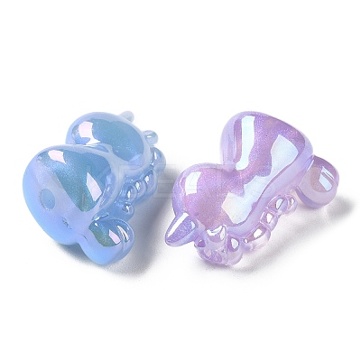 Luminous UV Plating Acrylic Beads PACR-E003-11-1