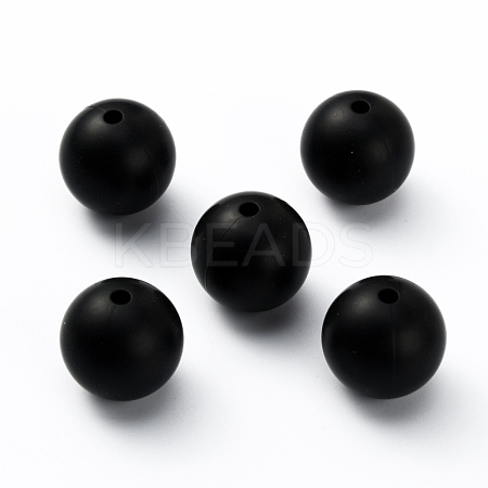 Silicone Beads SIL-WH0012-001N-1