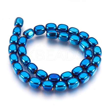 Electroplate Non-magnetic Synthetic Hematite Bead Strands G-I208-14-A-1