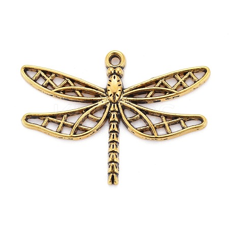 Tibetan Style Alloy Pendants TIBEP-A12-3725-AG-LF-1