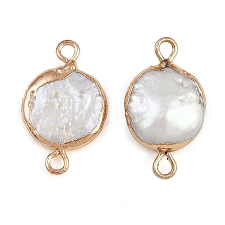 Natural Keshi Pearl Pendants KK-D423-02G-1