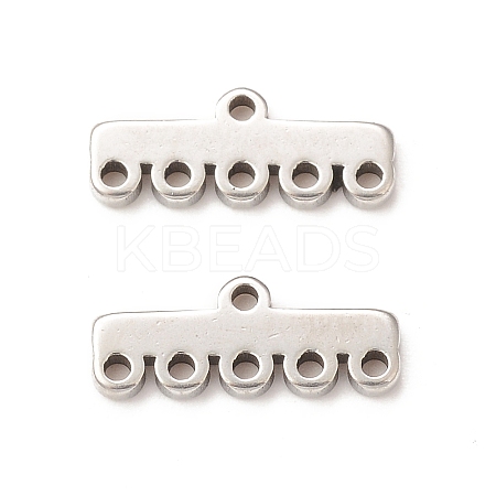 Non-Tarnish 304 Stainless Steel Chandelier Component Links STAS-A074-02E-P-1