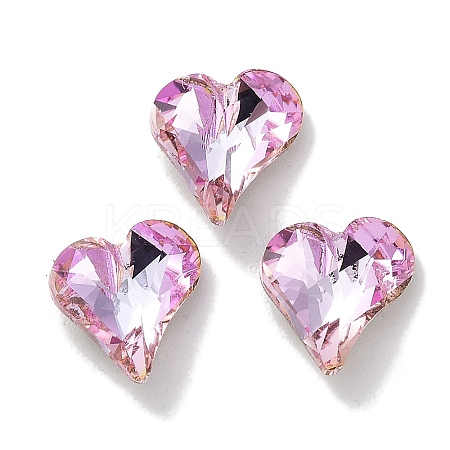 Glass Rhinestone Cabochons RGLA-G020-04B-D123-1