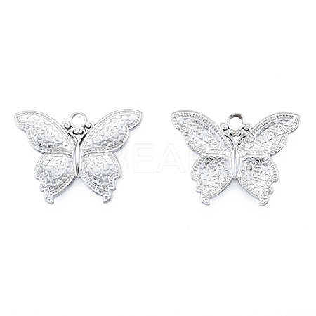 Non-Tarnish 201 Stainless Steel Pendants STAS-N098-227P-1