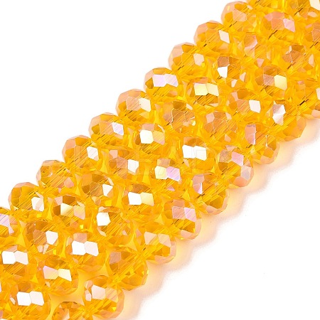 Electroplate Glass Beads Strands LS-EGLA-A044-T8mm-B05-1
