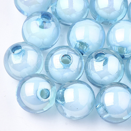 Transparent Acrylic Beads TACR-S148-12C-1