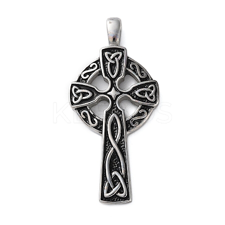 304 Stainless Steel Enamel Pendants STAS-G346-45P-1