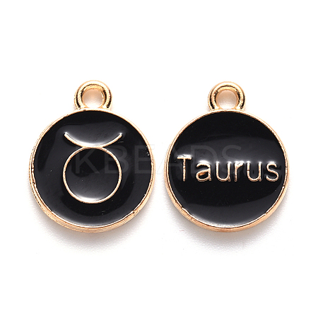 Alloy Enamel Pendants LS-ENAM-S124-01A-08C-1