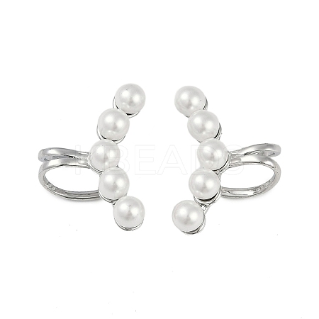 304 Stainless Steel Cuff Earrings for Women EJEW-K281-30P-1