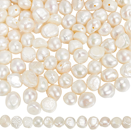 2 Strands Natural Cultured Freshwater Pearl Beads Strands PEAR-SC0001-37-1