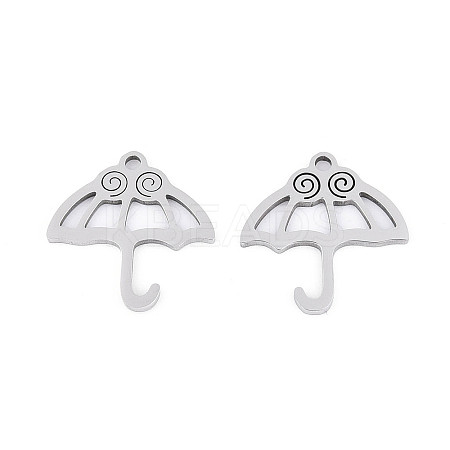 201 Stainless Steel Pendants STAS-T073-49P-1