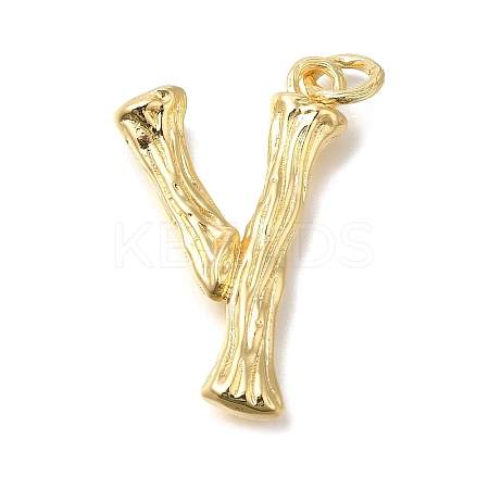 Rack Plating Brass Pendants KK-I721-01G-Y-1