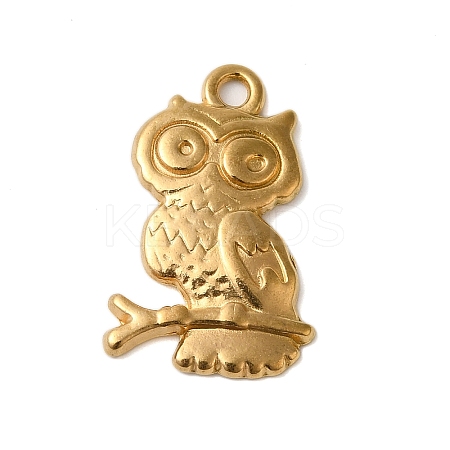 Ion Plating(IP) 304 Stainless Steel Pendants STAS-N103-21G-1