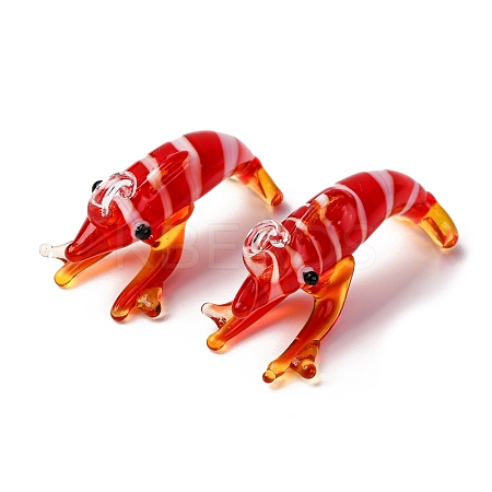 Handmade Lampwork Pendants LAMP-Z013-02C-1