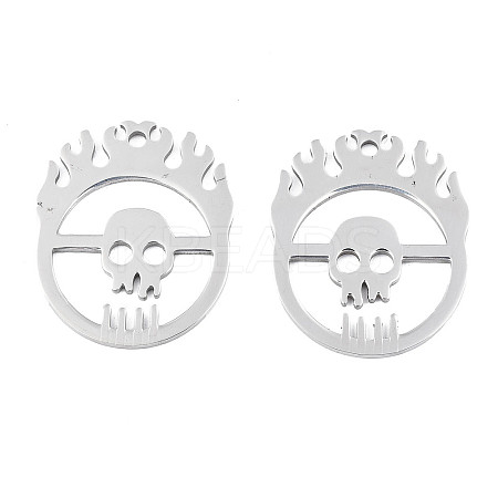 Tarnish Resistant 304 Stainless Steel Pendants LS-STAS-N095-015-1