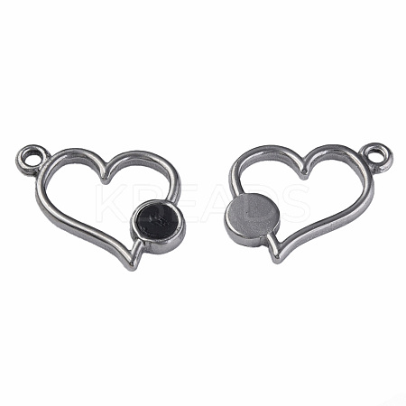 304 Stainless Steel Pendants STAS-N087-54-04P-1